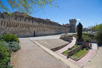 Old walls - Fortifications of Avignon - Camargue - Provence - France