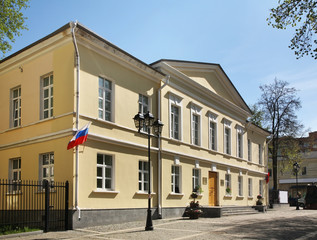 Museum of local history in Podolsk. Russia