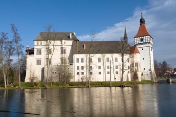 Fototapeta na wymiar Castle Blatna in southern Bohemia, Czech republic, Europe