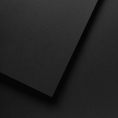 black blank abstract textured paper background