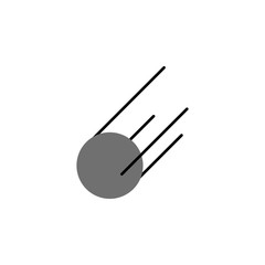 comet colored icon. Element of web icon for mobile concept and web apps. Colored isolated comet icon can be used for web and mobile. Premium icon