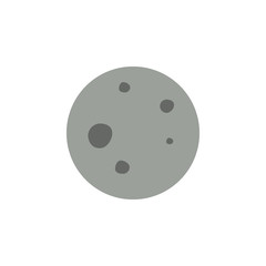 moon colored icon. Element of web icon for mobile concept and web apps. Colored isolated moon icon can be used for web and mobile. Premium icon
