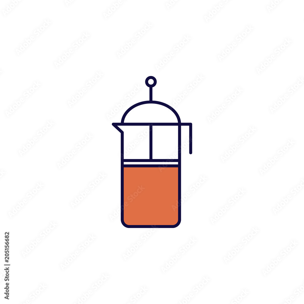 Poster teapot for welding icon. element of simple colored web icon for mobile concept and web apps. isolate