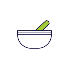 whipping vessel icon. Element of simple colored web icon for mobile concept and web apps. Isolated whipping vessel icon can be used for web and mobile. Premium icon