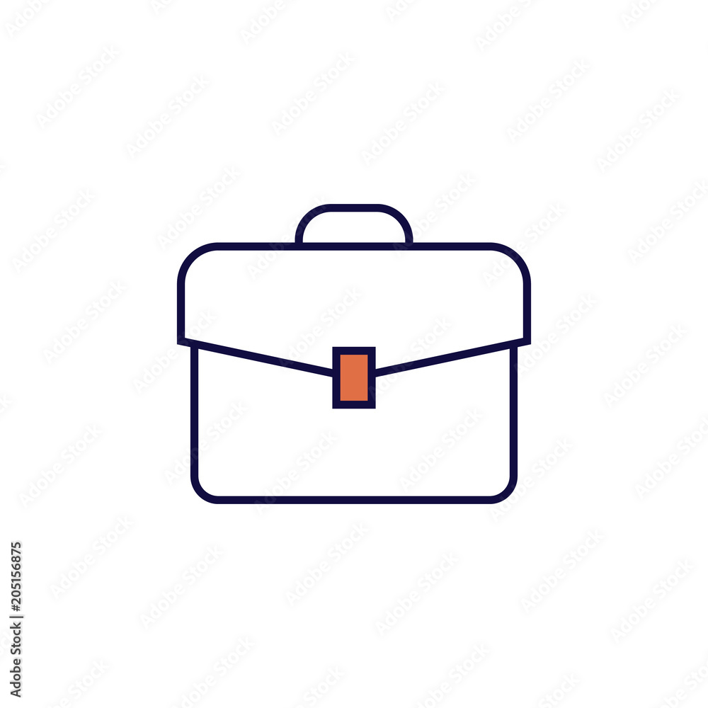 Aufkleber portfolio icon. Element of simple colored web icon for mobile concept and web apps. Isolated portfolio icon can be used for web and mobile. Premium icon