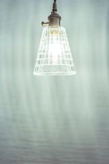 Luminous crystal lamp