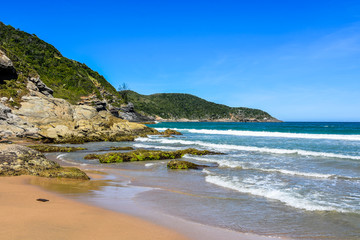 Fototapeta na wymiar Beautiful view of Jose Gonçalves beach at Buzios, Rio de Janeiro, Brazil