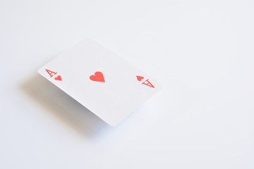 The ace of hearts