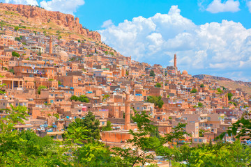 Mardin old town at dusk - Turkey