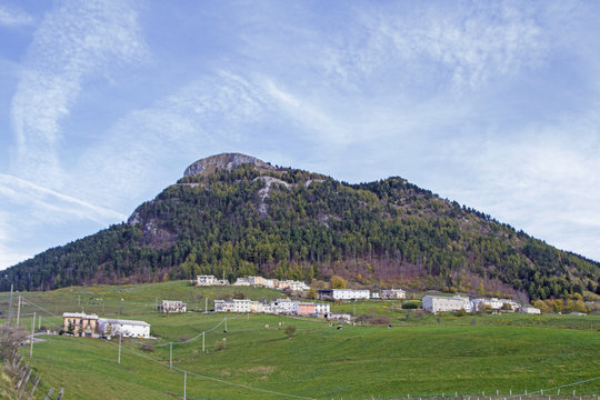 Cimo d Aquiglio in den Monti Lessini