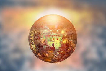 Party lights disco ball