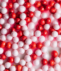 Red and white millet on easter