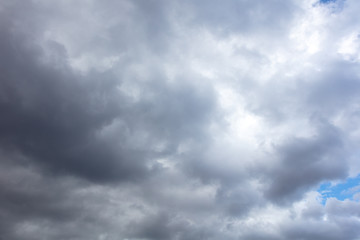 Clouds before the rain as a background