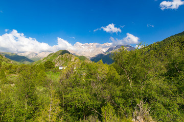 Fototapeta premium Piękna przyroda w Himalajach wiosną