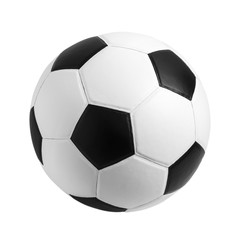 soccer ball on isolated