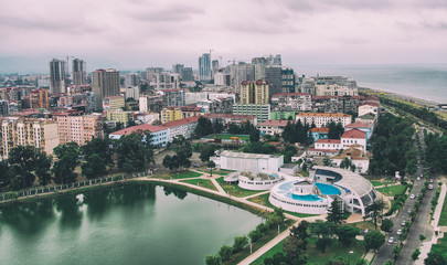 Naklejka premium Batumi - Black sea seaside Georgia