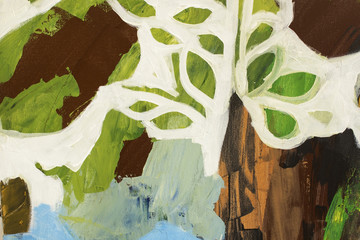 Detail of the Painting as a Background