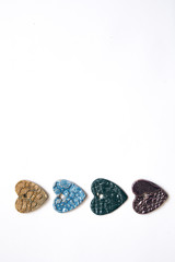 clay toys for Christmas trees, ceramics