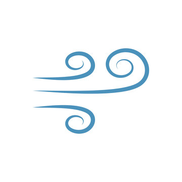 wind icon, wind weathet vector icon