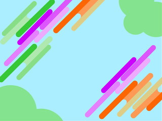 wallpaper colorful like sky abstract .Illustration vector.