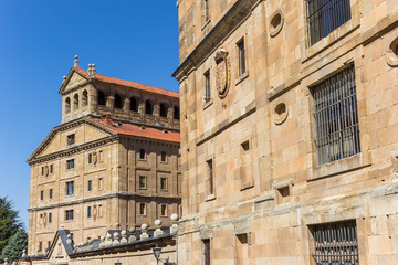 Fototapeta na wymiar University building in the center of Salamanca, Spain