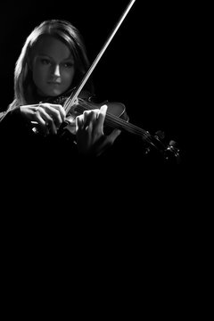 Violin player. Violinist classical musician