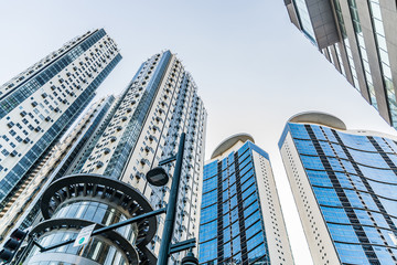 Ant's view of Business establishments at Bonifacio Global City