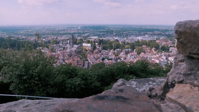 Weinheim Cityscape, Skyline at a sunny day