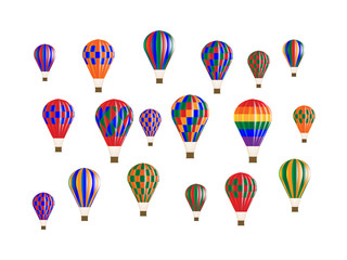 Fototapeta premium カラフルな気球