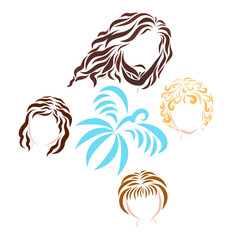 Obraz premium Little children, Lord Jesus the dove