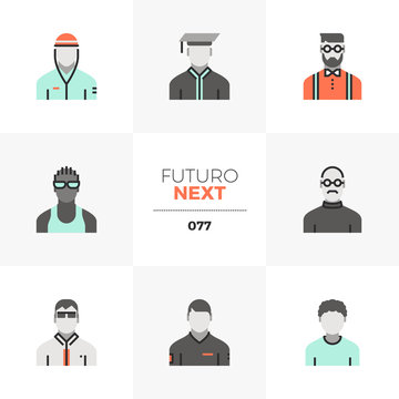 Male Avatars Futuro Next Icons