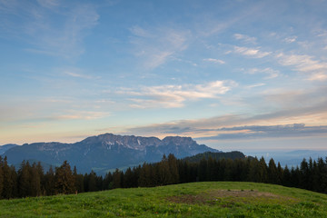 Naklejka na ściany i meble Berchtesgadener Land - Sonnenaufgang