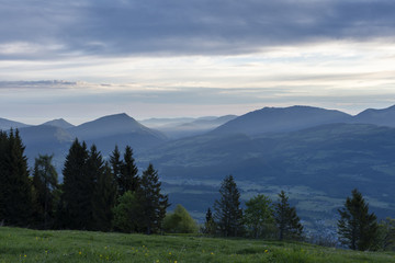 Obraz premium Berchtesgadener Land - Sonnenaufgang