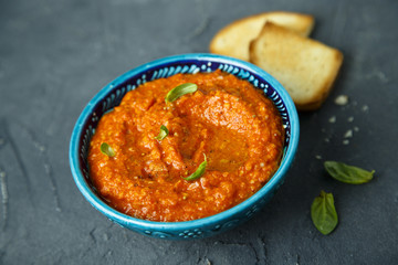 Roasted pepper dip