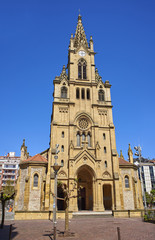 San Ignacio church in San Sebastian. Basque Country, Spain.