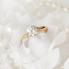 Fototapeta premium engagement ring