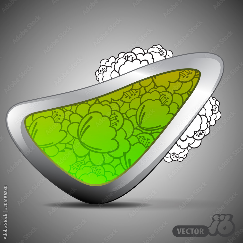 Poster Abstract Colorful Speech Bubble Concept for Web and Creative Design Template - Illustration in Freely Editable Vector Format