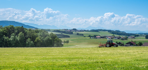 Fototapeta na wymiar Landwirtschaftliches Österreich