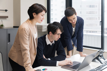 若いビジネスチーム