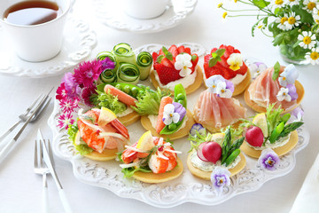 パンケーキカナッペ