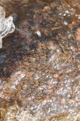 the texture of the water on the stone granite background abstraction