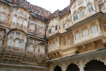 Fototapeta na wymiar Fort Méhrangarh, Jodhpur, Rajasthan, Inde