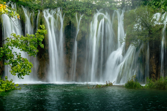 Wasserfälle im Nationalpark Plitvicer Seen © Eberhard