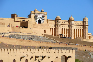 Fototapeta premium Fort d'Amber, Rajasthan, Inde