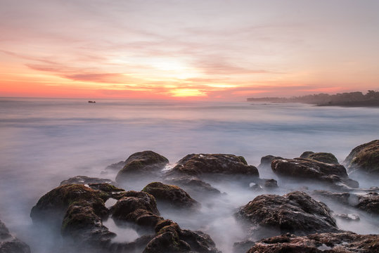 Atardecer en Bali, Inondesia