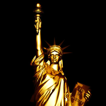 Digital Rendering of the Statue of Liberty