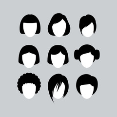Hair Silhouettes