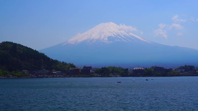 Mt Fuji and Reflection from lake