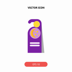 no disturb vector icon