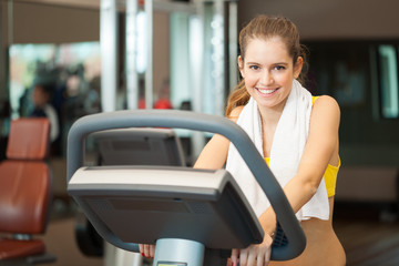 Fototapeta premium Gym woman